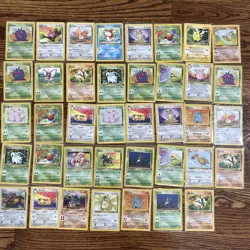 1999 Pokemon Wizards (31) Count Lot Common Uncommon Rare Non Holo /64 - Image 1