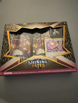 Pokemon TCG: Shining Fates Bunnelby Mad Party Pin Collection Box Factory Sealed - Image 1
