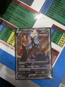 Umbreon V 189/203 Art Alt Evolving Skies Pokemon Card NM - Image 1