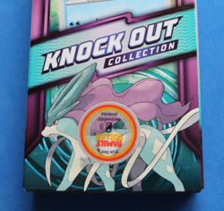 POKEMON KNOCKOUT COLLECTION 2 BOOSTER PACKS, STICKER SHEET, FOIL CARD SEALED - Image 2