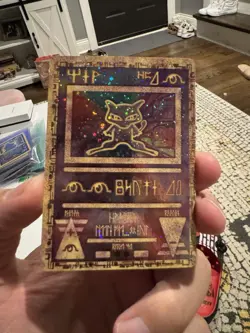 Ancient Mew Promo Pokemon Game The Movie 2000 Card Holo LP - Image 1