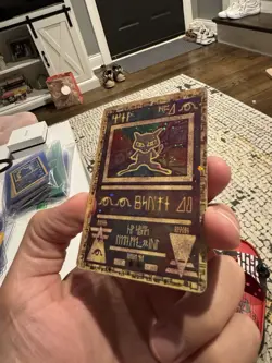Ancient Mew Promo Pokemon Game The Movie 2000 Card Holo LP - Image 4