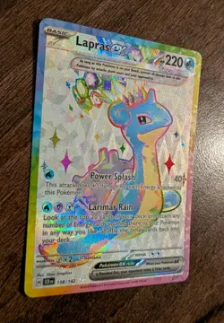 Lapras ex - 158/142 - SV Stellar Crown - Full Art Card - NM - Image 2