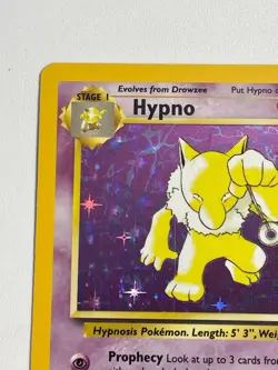 Hypno 8/62 Fossil Holo Rare Unlimited Pokemon TCG Card - LP - Image 2