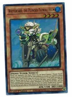 Yu-Gi-Oh Card: Whitebeard, the Plunder Patroll Helm GFP2-EN091 Ultra 1st Ed! NM - Image 1
