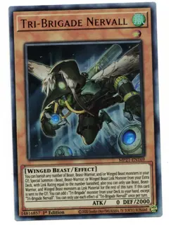 Yu-Gi-Oh Card: Tri-Brigade Nervall MP21-EN169 Ultra Rare 1st Edition! NM - Image 1