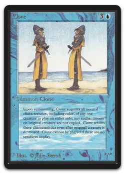 Clone (NM) Beta Edition LEB Magic MTG - Image 1