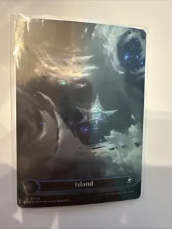 MTG Island Land Borderless, Galaxy Foil, #0368 Edge of Eternities - Image 1