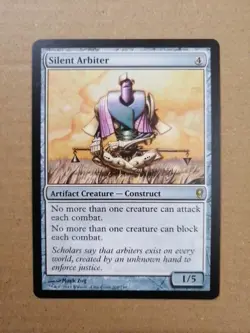 MTG Silent Arbiter (Conspiracy) Near Mint Like Deez Nuts - Image 1