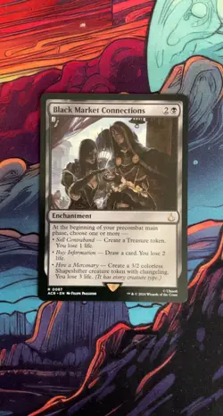 Black Market Connections MTG Universes Beyond: Assassin's Creed Rare NM Pck F... - Image 2