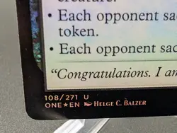 Sheoldred's Edict Phyrexia: All Will Be One Foil - Image 2