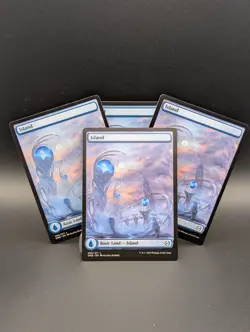 4x Island (263) - Full Art Phyrexia: All Will Be One Regular (Playset) - Image 1