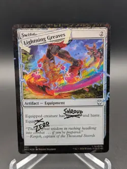 Lightning Greaves (382) (Pool Party Foil) Secret Lair Drop Foil - Image 1