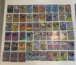 Pokemon TCG 61-Card EX Holo Lot - Mega Evolutions Era - Sleeved And Top Loaded - Image 1