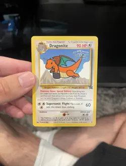 Dragonite 5 WoTC Movie Black Star Promo Pokemon TCG - Image 1