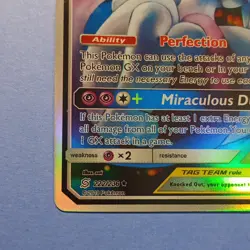 Mewtwo & Mew GX 222/236 SM-Unified Minds TAG TEAM GX Full Art Holo 270 HP - Image 5