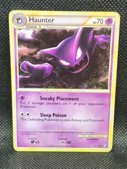 Pokemon Haunter Triumphant 35/102 Played Condition - Image 3