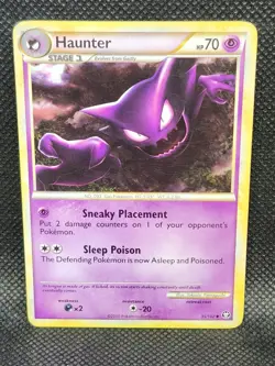 Pokemon Haunter Triumphant 35/102 Played Condition - Image 5
