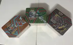 Pokemon Hidden Potential Tin Set of 3 - Rotom V, Gallade V & Giratina V.(SEALED) - Image 1
