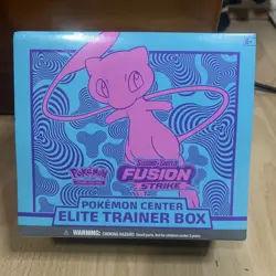 Fusion Strike Pokemon Center Sword and Shield Elite Trainer Box ETB - Image 1