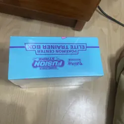 Fusion Strike Pokemon Center Sword and Shield Elite Trainer Box ETB - Image 3
