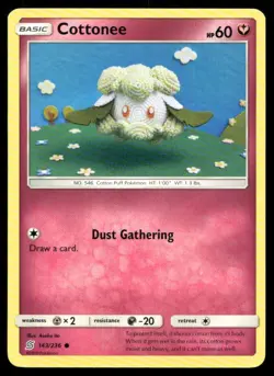 COTTONEE 143/236 C UNIFIED MINDS POKEMON NM/M - Image 1