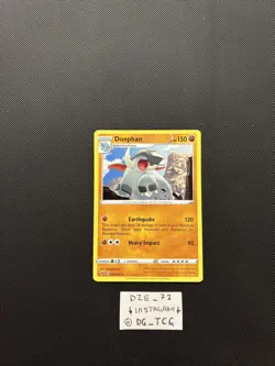 Pokemon Vivid Voltage - Donphan - 087/185 - Non Holo Rare - M/NM - Image 2