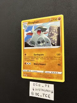 Pokemon Vivid Voltage - Donphan - 087/185 - Non Holo Rare - M/NM - Image 3