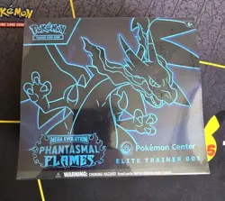 Pokemon TCG Phantasmal Flames Pokemon Center ETB Elite Trainer Box - New Sealed - Image 1
