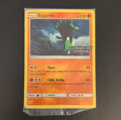 Pokemon Zygarde Sealed Promo Rare Holo SM-Forbidden Light 72/131 Basic 130 HP - Image 1