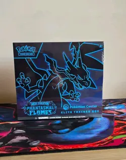 Phantasmal Flames Pokemon Center Elite Trainer Box (ETB) - New & Factory Sealed✅ - Image 1