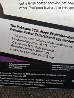 Pokemon Mega Gardevoir Premium Poster Collection Ascended Heroes... - Image 2