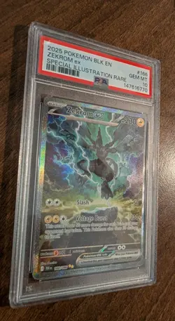 Zekrom Ex 166/086 Special Illustration Rare Pokemon TCG - PSA 10 Gem Mint - Image 2