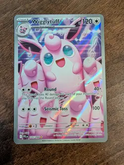 Wigglytuff 105/094 Pokemon TCG Phantasmal Flames Illustration Rare English - Image 1