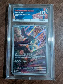 Mawile 246/217 Ascended Heroes Illustration Rare Pokemon TCG ACE 10 Perfect Subs - Image 2