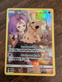 Mimikyu 245/236 Cosmic Eclipse Character Secret Rare Holo Pokemon TCG NM - Image 2