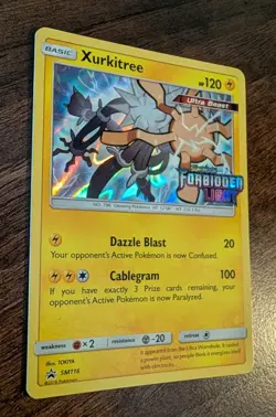 Xurkitree - SM116 - SM Black Star Promo - Prerelease Stamped Pokemon TCG - Image 2