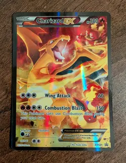 Charizard EX XY121 Charizard EX Red & Blue Box Promo Pokemon TCG - LP+ - Image 1