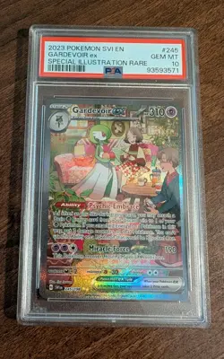 Gardevoir EX 245/198 S&V Base Set Special Illustration Rare Pokemon TCG PSA 10 - Image 1