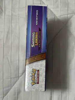 Pokemon TCG Shining Legends Mewtwo Pin Collection Box Promo Booster English 2017 - Image 3