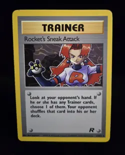 Pokemon TCG - ROCKET'S SNEAK ATTACK - 72/82 - RARE - TEAM ROCKET (2000) - LP - Image 1