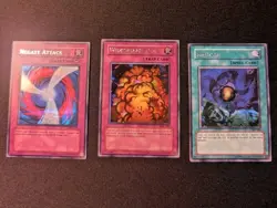 Yu-Gi-Oh! Game Promo TSC & DOD - Negate Attack, Widespread Ruin, Riryoku - Image 1