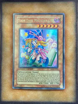 Yugioh Toon Dark Magician Girl SP2-EN002 Ultra Rare Limited Edition NM - Image 1
