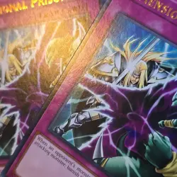 Yugioh 2x Dimensional Prison MAGO-EN158 Gold Rare 1st Ed. NM - Image 4