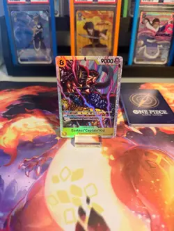 Eustass"Captain"Kid (112) SR Foil Royal Blood OP10-112 NM - Image 1