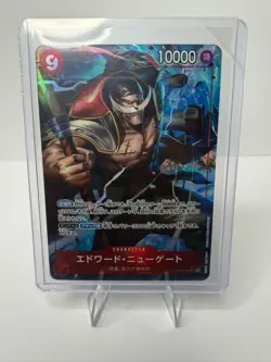 Edward.Newgate (AA JP) OP02-004 Premium Booster -The Best- One Piece Foil NM - Image 1