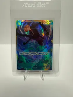 Sanji OP06-119 (JP) Secret Rare Wings of the Captain One Piece Foil Near Mint - Image 1