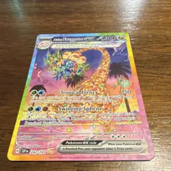 Pokemon TCG Alolan Exeggutor ex Sv08 Surging Sparks 242/191 SIR Holo FA - Image 1