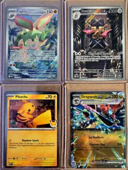Pokemon LOT Flygon EX Illustration Rare Doublade Full Art Pikachu Day Stamp NM/M - Image 1