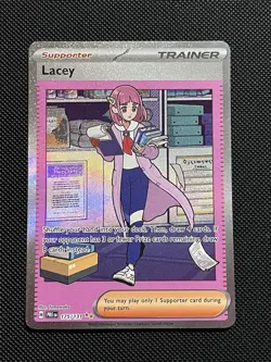 Pokemon TCG - Lacey 175/131 Sv: Prismatic Evolutions Special Illustration Rare - Image 1
